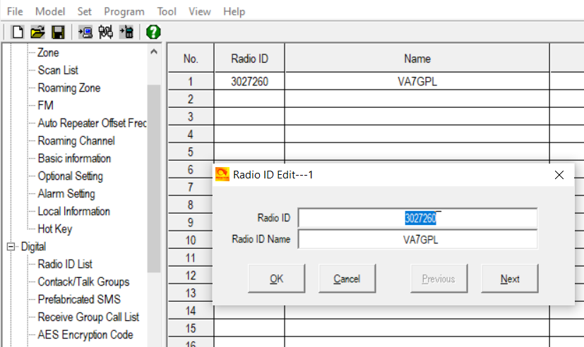 Dmr radio programming software